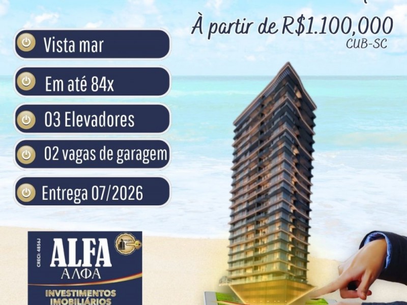 timo apartamento  em balnerio perequ 