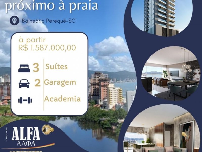 Apto prximo ao mar pronto-ltima unidad
