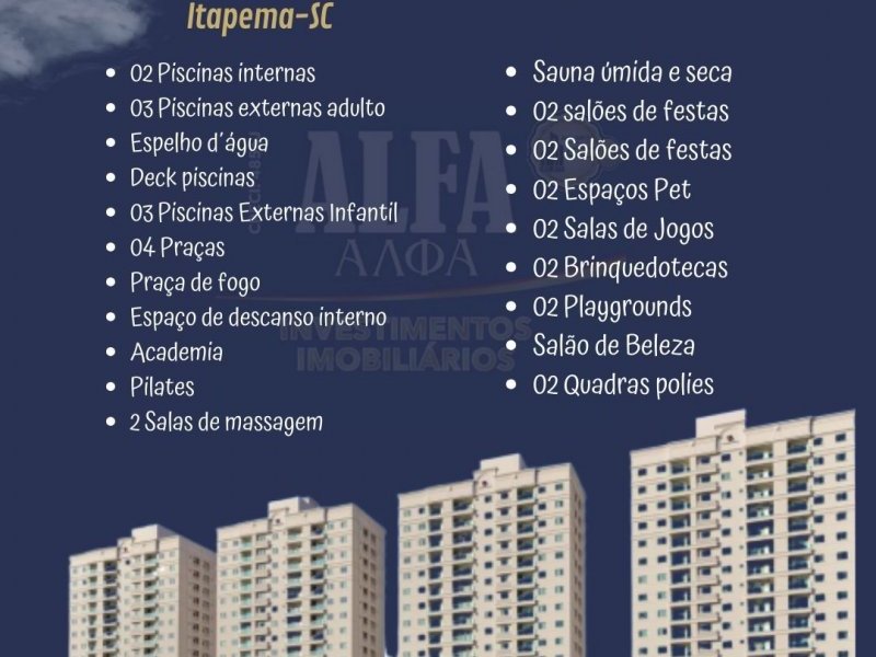 Apartamento a venda  em itapema- sc